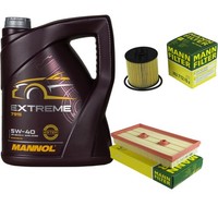 Inspektionspaket 5L Mannol Extreme 5W-40 FüR VW Golf V 1.6 FSI Touran Audi A3