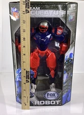 NFL New England Patriots Team Cleatus FOX Robot Action Figure 10" Super Bowl YR