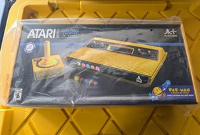 Atari 2600+ PAC-MAN Edition Yellow Console HDMI CX-40+ Joystick - $169.99 Retail