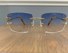 Cartier Big C Blue Frameless Lens Ct00920