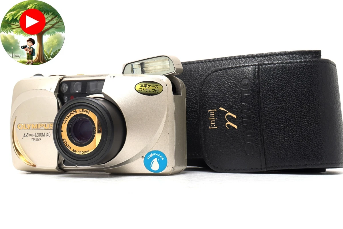 動作確認済・美品】OLYMPUS Stylus ZOOM 140 ケース付き