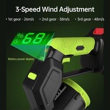 US Plug Electric Leaf Blower Cordless 21V Grass Blower Handheld Leaf Blower NEW