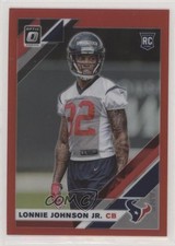 2019 Panini Donruss Optic Rookies Red Prizm 60/99 Lonnie Johnson Jr #126 rh9