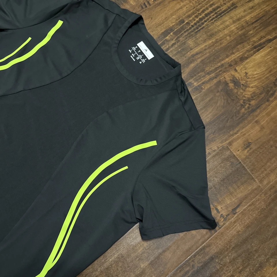 Camiseta para mujer Adidas by Stella McCartney TRUEPACE suelta para correr L. C1 nueva con etiquetas Foto 4 de 4