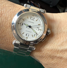 Cartier Pasha C Automatic Date Ref. 2324 | 35mm Stainless Steel | Original Brace