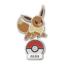 Pokémon Gallery Pins: Evoli Standing Pin Neu...