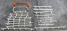 Vintage Aurora Lot HO Slot Car Racing Track Support Bridges  Guard Rails 1970's