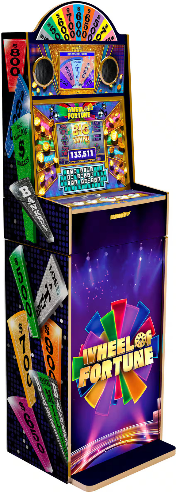 Роскошная аркадная игра Wheel of Fortune Casinocade - Другое 98390₽