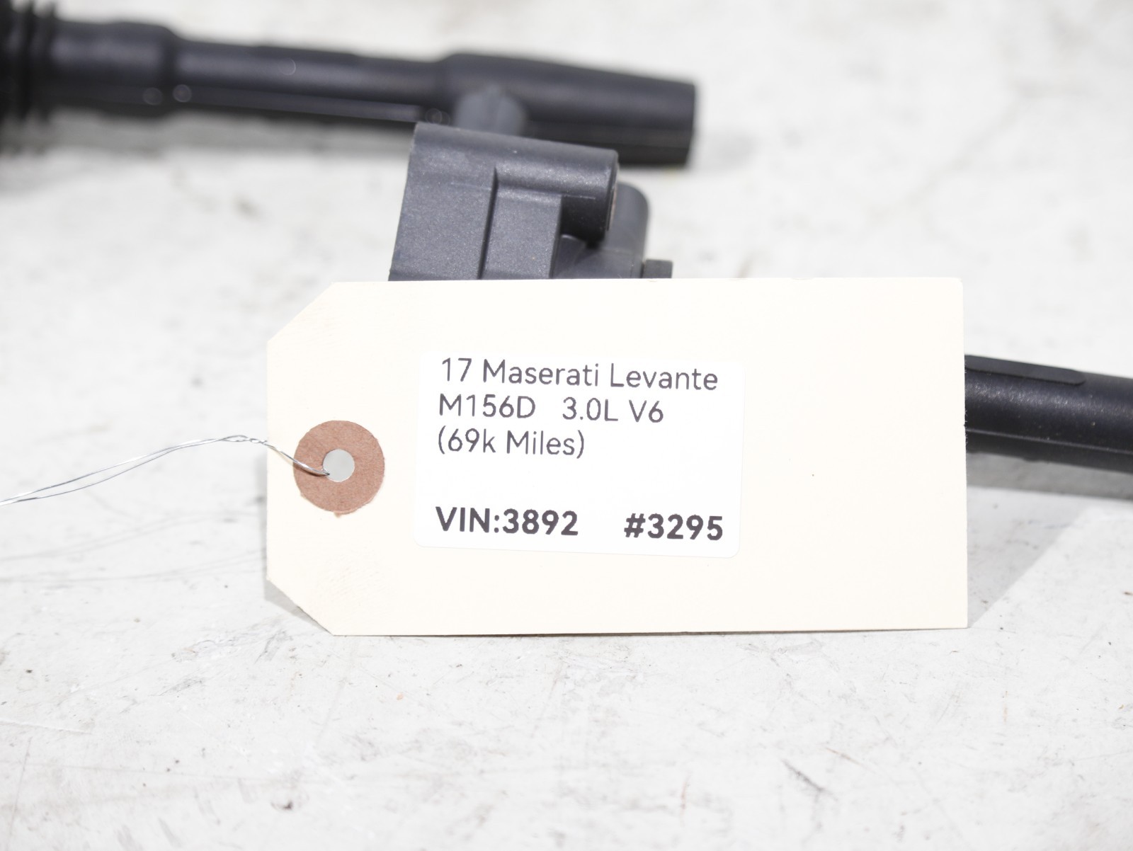 17-20 Maserati Levante M156D 3.0L V6 Ignition Coil Set of 6 288233 OEM 69K