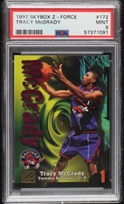 1997-98 Skybox Z-Force Tracy McGrady #172 PSA 9 MINT Rookie RC HOF