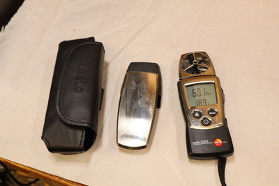 Testo 410-2 Vane Anemometer with Humidity Measurement