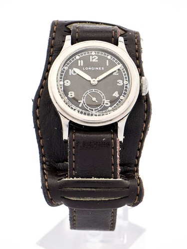 Longines Herrenarmbanduhr, British Military - Bild 7 von 8