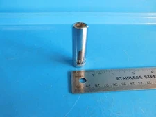 USED,MAC TOOLS " 12 MM " 3/8  IN.  DR. DEEP  6  POINT   SOCKET, PART #XD612MMR