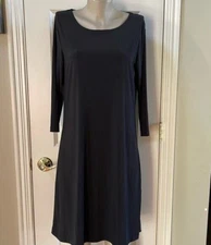 NWT Attitudes By Renee Black Dress, med