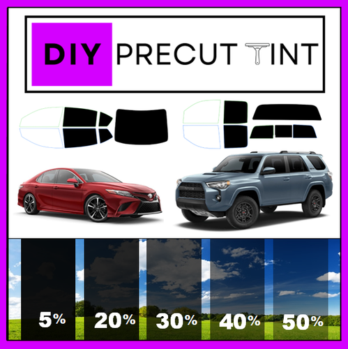 Precut Window Tint Kit For GMC Sierra 1500 Extended Cab (1999-2006) - All Side & Rear Windows 4 thumbnail image