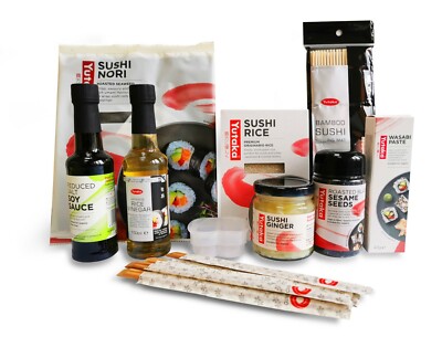 Japanisches Sushi Kit Sushi Zubereitungsset Sushi Zutaten - UK Verkäufer