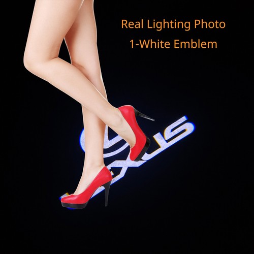 2PCS HD Car LED Door Lights 120 Projector Light Fit for LandCrusier/Prado /GX470 - Foto 13 di 13