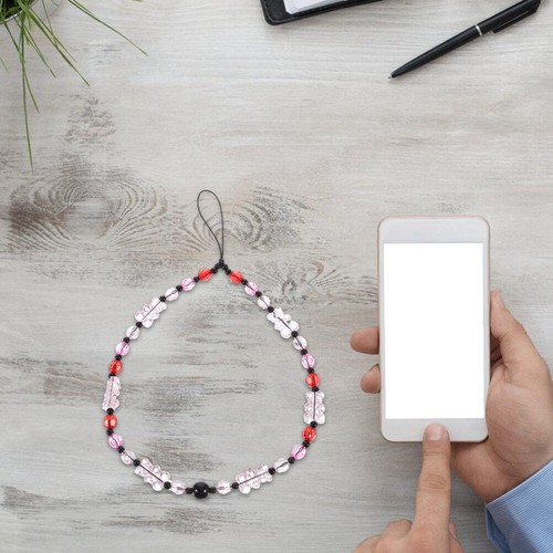 Chaîne De Téléphonie Mobile En Cristal Suspension Du Téléphone Lanière - Zdjęcie 6 z 9