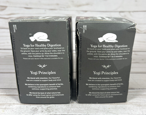 Yogi Vanilla Peppermin Caffeine Free Herbal Tea 16cnt Bags (2 Pack) BB:6/18/2026 - Picture 2 of 7