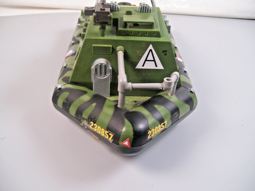 Vtg 1986 Lanard Toys THE CORPS Assault River Patrol Boat Raft 14” Long Camo - Picture 2 of 6
