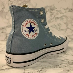 washed denim converse