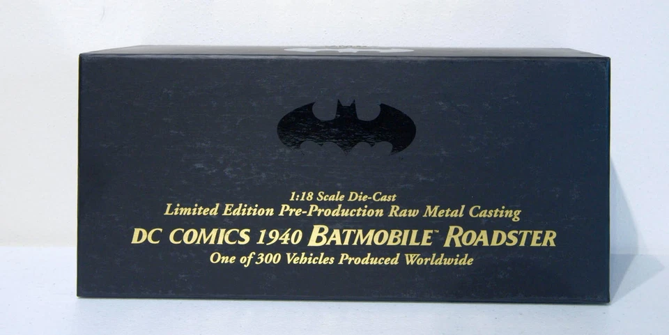 Corgi 1:18 BATMAN 1940 PROTO-TYPE RAW CASTING BATMOBILE ROADSTER 206 of 300 RARE - Image 3 of 4