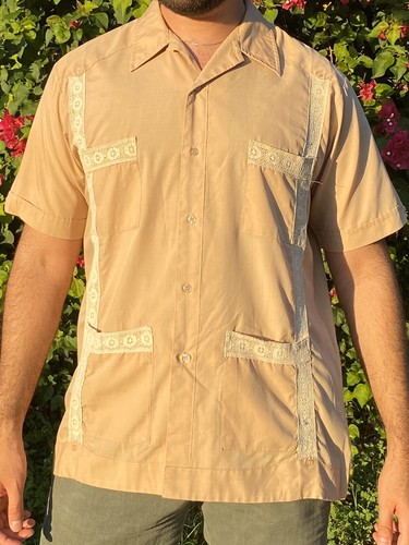 Vintage 60s GUAYABERA Mexican Wedding 