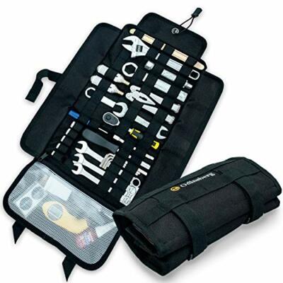 TOOL ROLL BAG Wrench Organizer Pouch with Elastic Loops for ATV