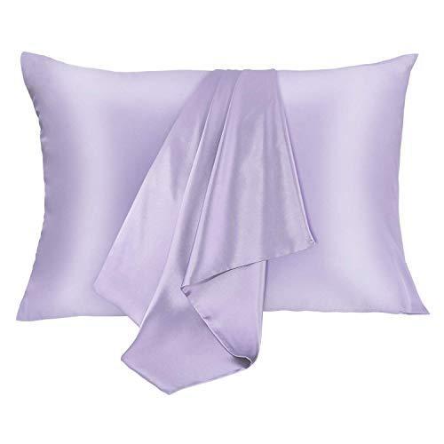 JOGJUE Silk Pillowcase for Hair and Skin 2 Pack 100% Mulberry Silk Bed-image