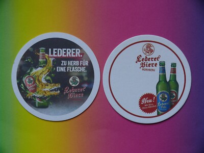 Lederer Nuremberg ''Too tart for a bottle.''   beer mat new