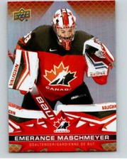 2021-22 Upper Deck Tim Hortons Team Canada  #76 Emerance Maschmeyer   V52677
