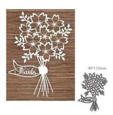 Flower Metal Cutting Dies Scrapbooking DIY Album Paper Cards Embossing Stencils