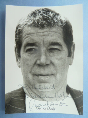 -ke- Gernot Duda   2004, Autogrammkarte (mit Widmung)