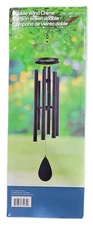 Stylecraft Double Wind Chime, 7 in. Diameter x 46 in. H Harmonic Aluminum Tubes