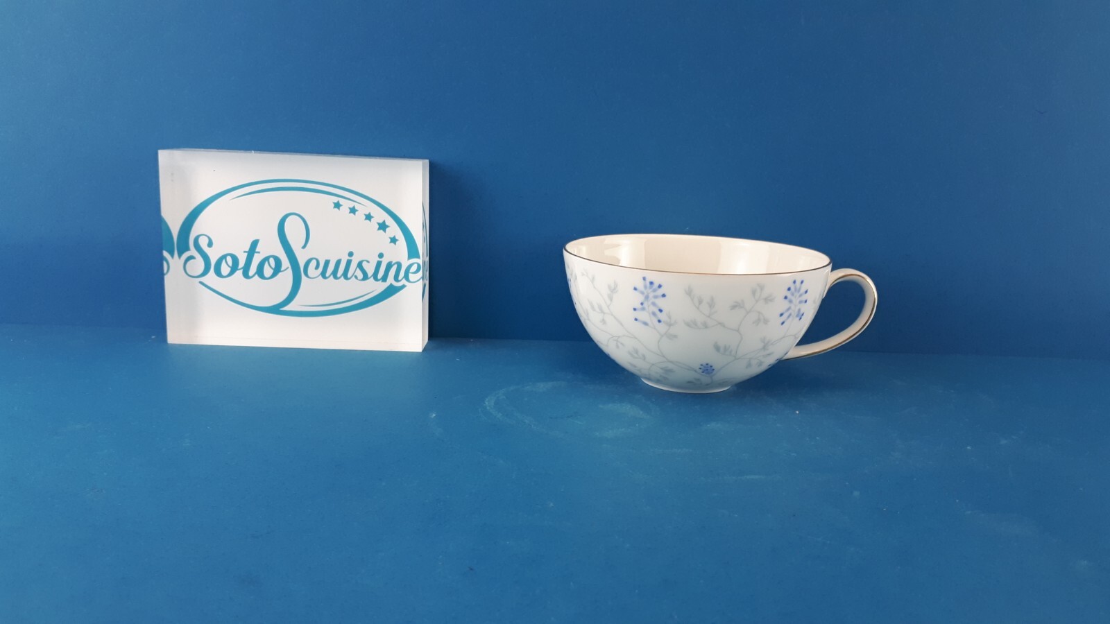 Arzberg Gretsch Form 1495 Erdrauch blau Kaffeetasse / Teetasse Tasse