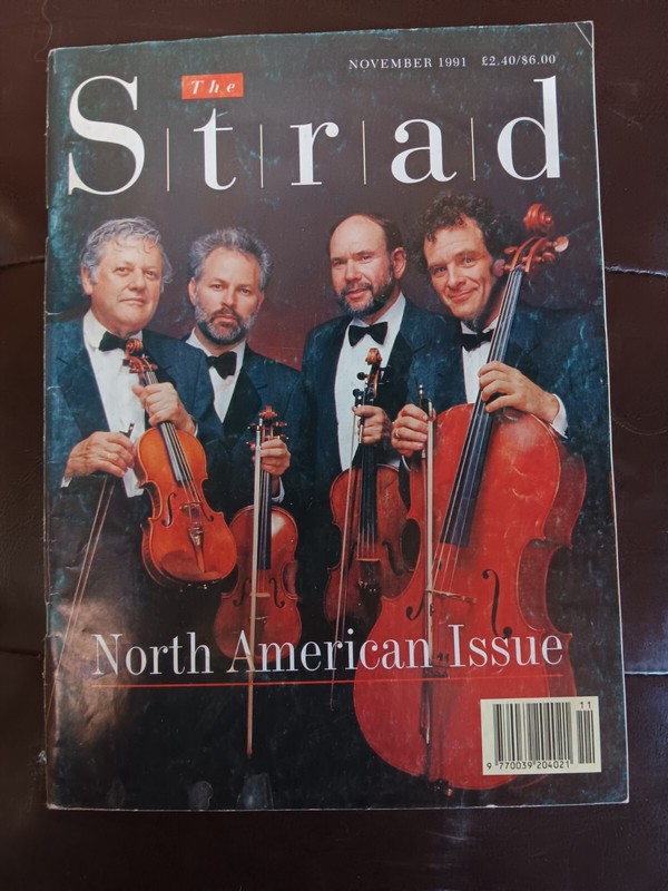 The Strad Magazine - November 1991 - North American Issue