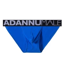 Perfect ADANNU Men Comfy Cotton Breathable Low Waist Briefs High Fork Underwear