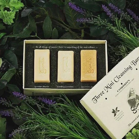 Gamila Secret трио натурального мыла лаванда герань-мята 3 x 30 г - Изображение 2 из 4