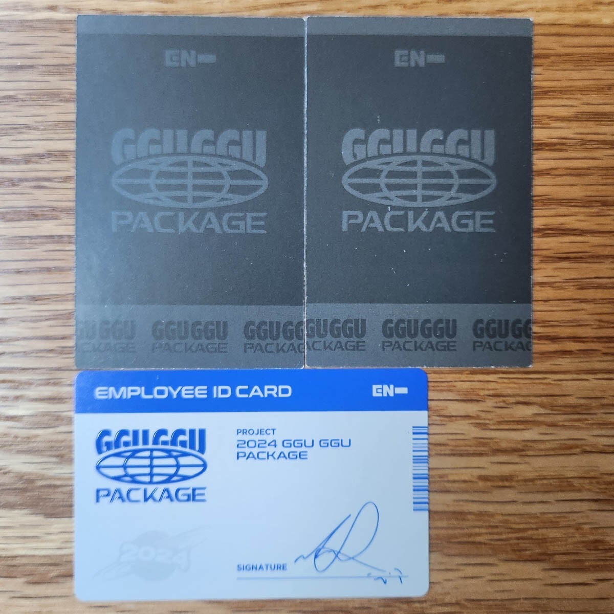 Ni-Ki Official ID Card & Instant Photo 2pcs Enhypen 2024 Ggu Ggu