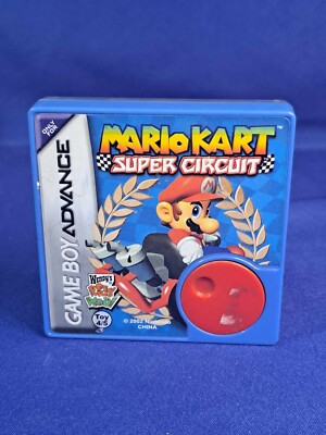 Nintendo Game Boy Advance Mario Kart Super Circuit Wendy's Analog