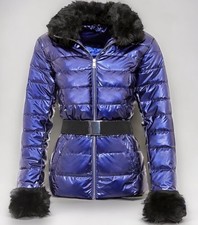 Gorgeous Nwt Venus Faux-fur Trim Puffer Jacket Coat Size 4!