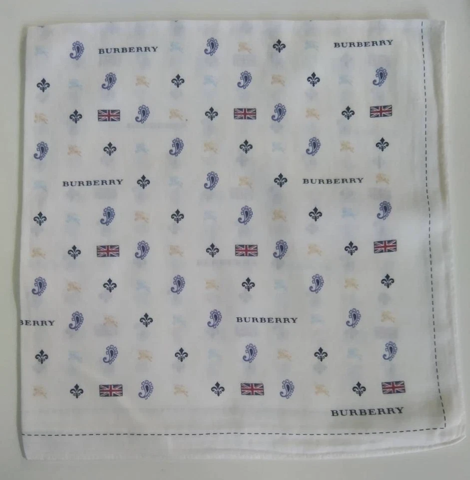 PAÑUELO VINTAGE CLÁSICO ESTAMPADO ALGODÓN 19" Foto 2 de 2