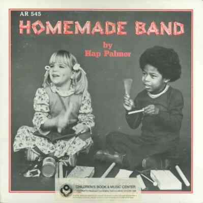 Hap Palmer Homemade Band GATEFOLD NEAR MINT Activity Records, Inc. Vinyl LP
