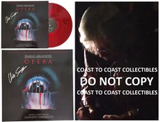 Claudio Simonetti Signed Dario Argentos Opera Album COA Proof Autographed Vinyl
