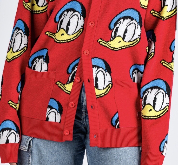 Cakeworthy Disney Donald Duck 90th Anniversary Cardigan XL 2XL NEW