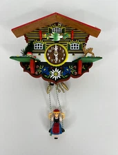 Kuckulino Black Forest Clock Swiss House with quartz movement a.. TU 2003 SQ