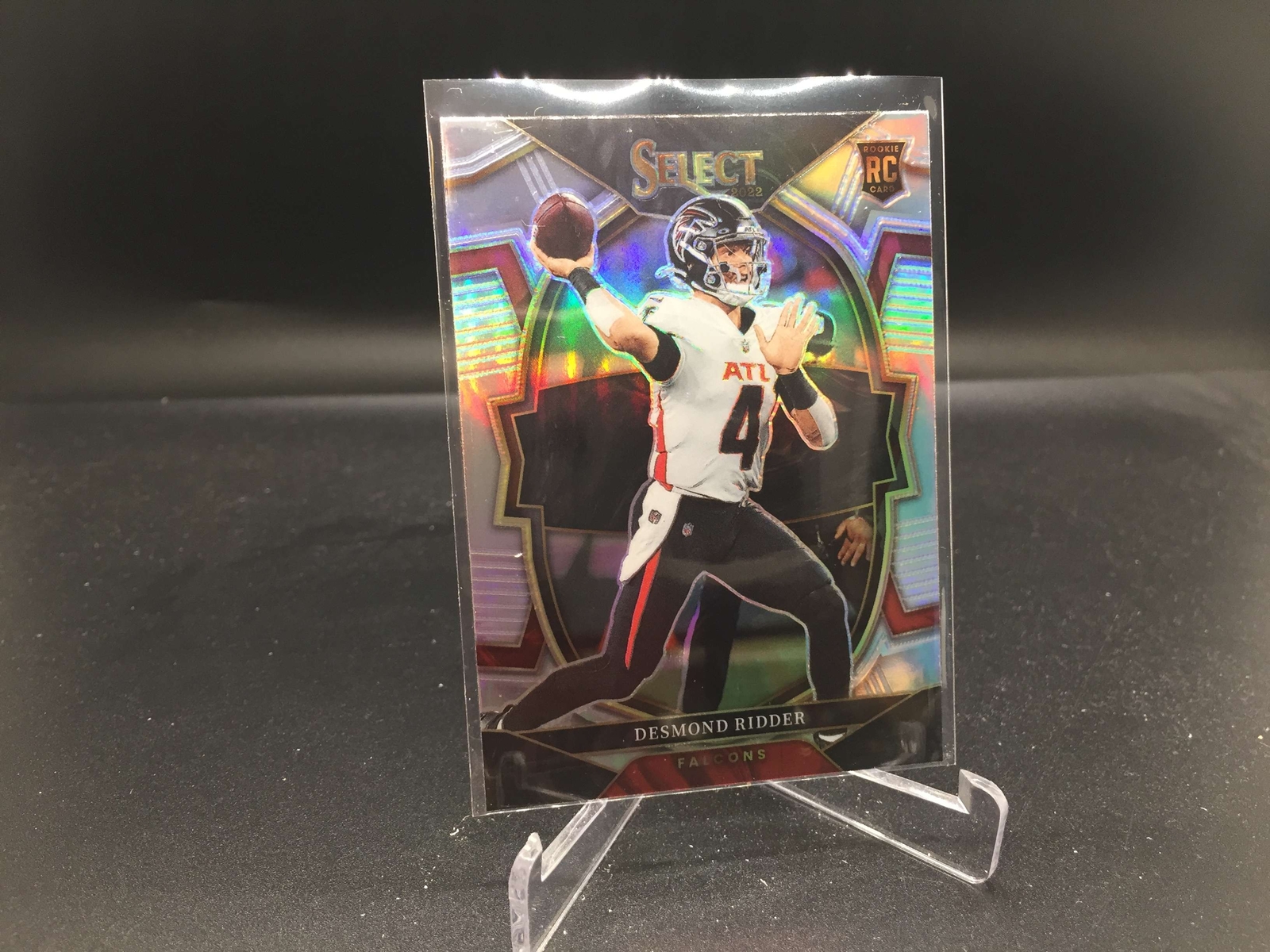 Desmond Ridder 2022 Select Silver Prizm #36 Cincinnati Falcons Cardinals RC