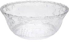8 QT Clear Punch Plastic Bowls – BPA Free Recyclable for Parties