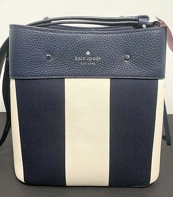 セールkate spade Martiストライプキャンバスバケットバッグ 楽天市場】【SALE／70%OFF】マーティ ストライプ キャンバス