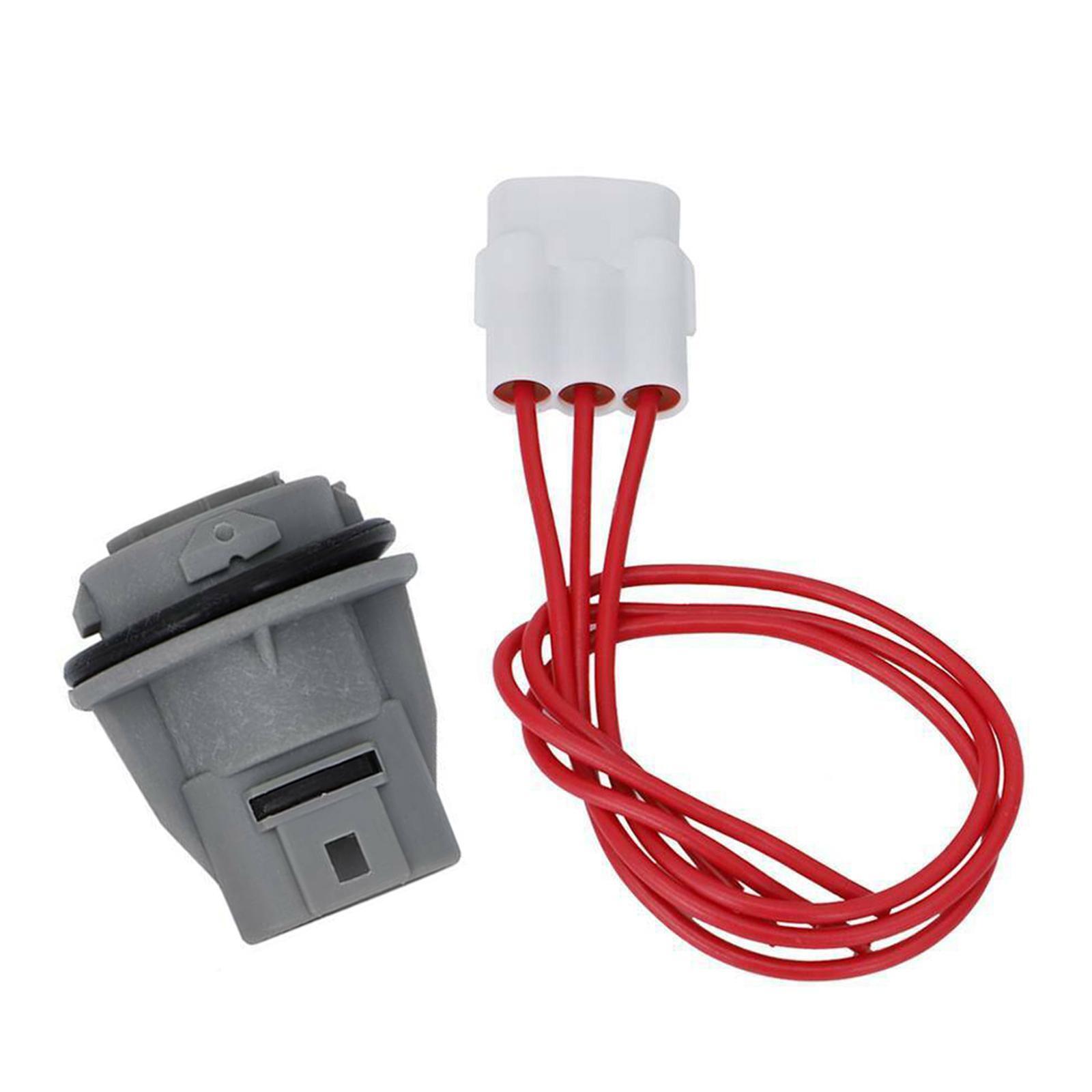AUXITO 4-Pack Front Turn Signal Light Socket Connector Harness Kit – 3-Wire For Honda Civic Accord Acura